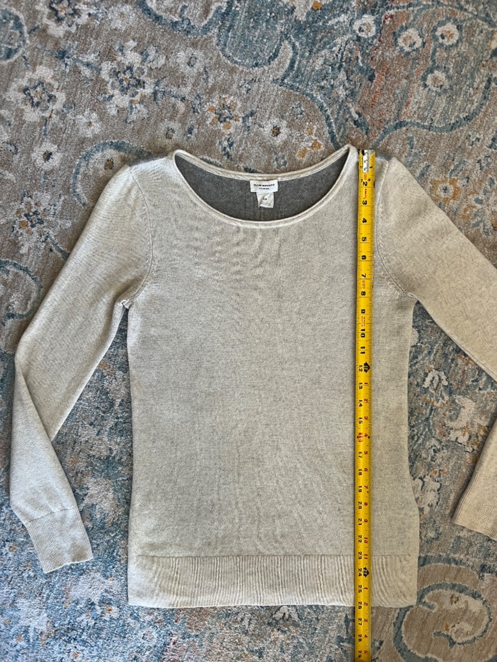 Club Monaco Cashmere Color-Block Sweater - Picture 4 of 8